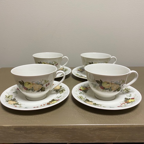 “Miramont” by Royal Doulton Fruit Teacup + Saucer